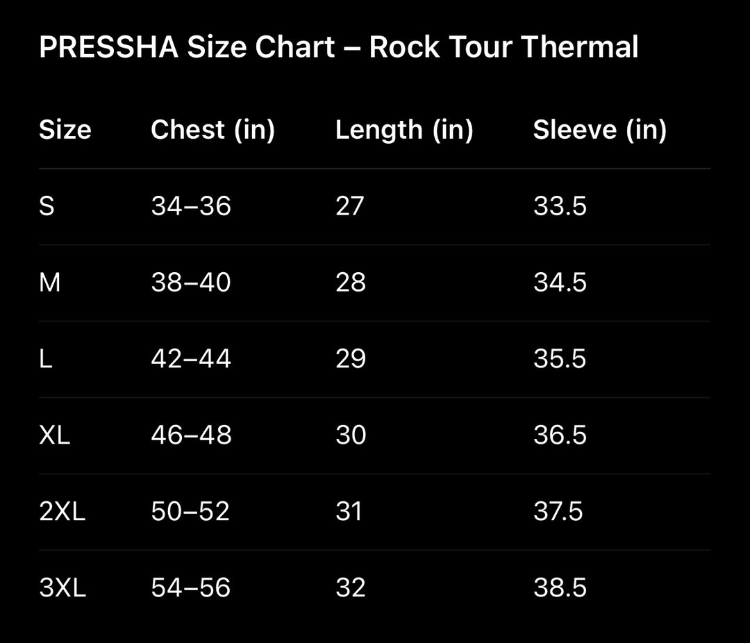 Rock Tour Thermal