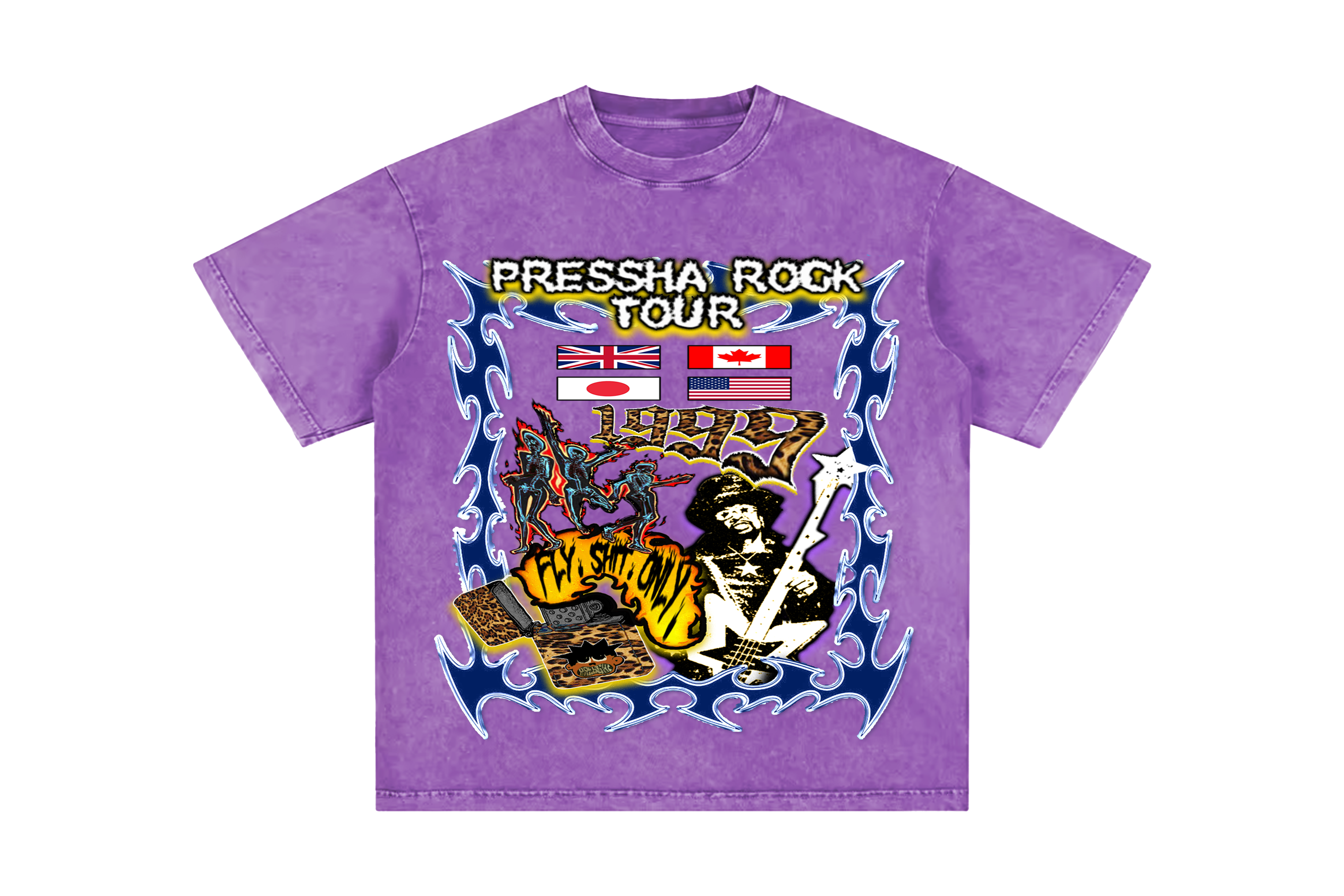 PRESSHA ROCK TOUR T-$HIRT