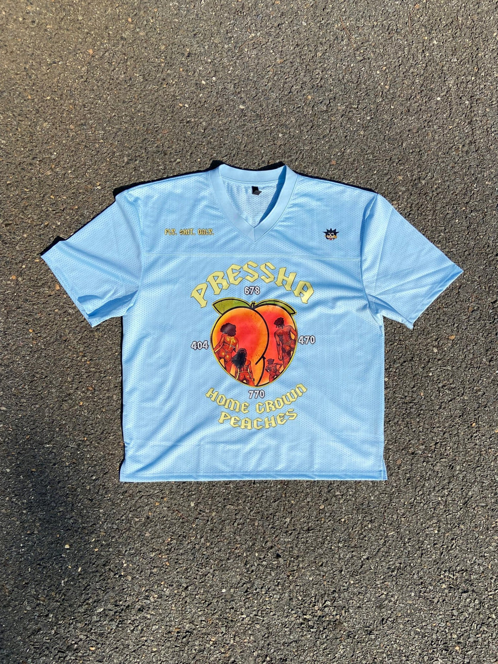 HOME GROWN PEACHES BOXY JER$EYS - The Code Clothing