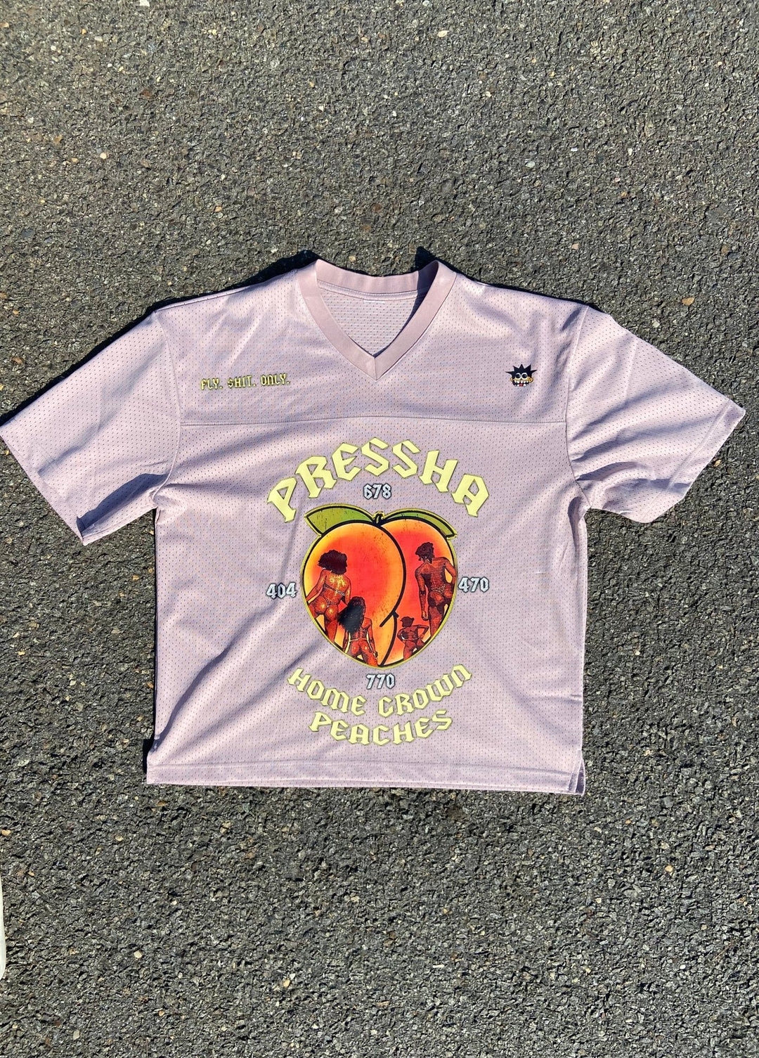 HOME GROWN PEACHES BOXY JER$EYS - The Code Clothing