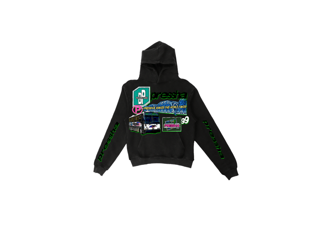 Pressha Makes The World Takes Hoodie - The Code Clothing
