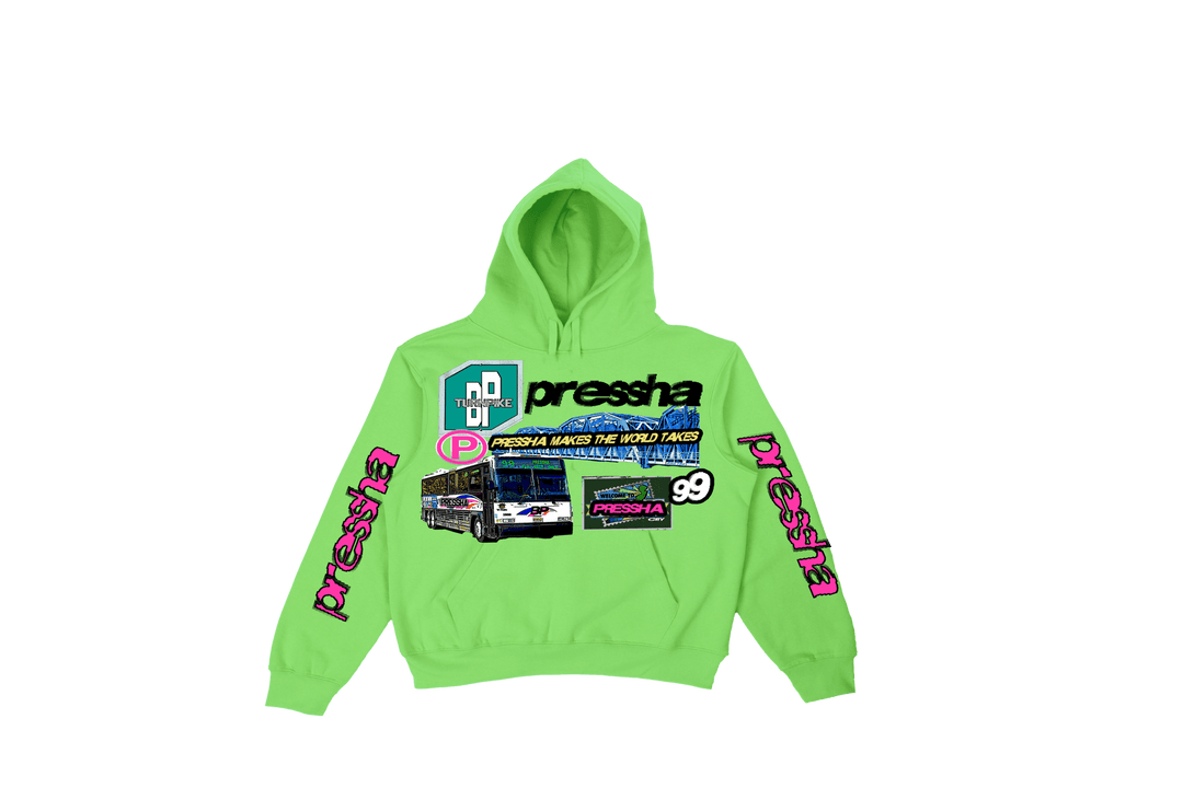 Pressha Makes The World Takes Hoodie - The Code Clothing