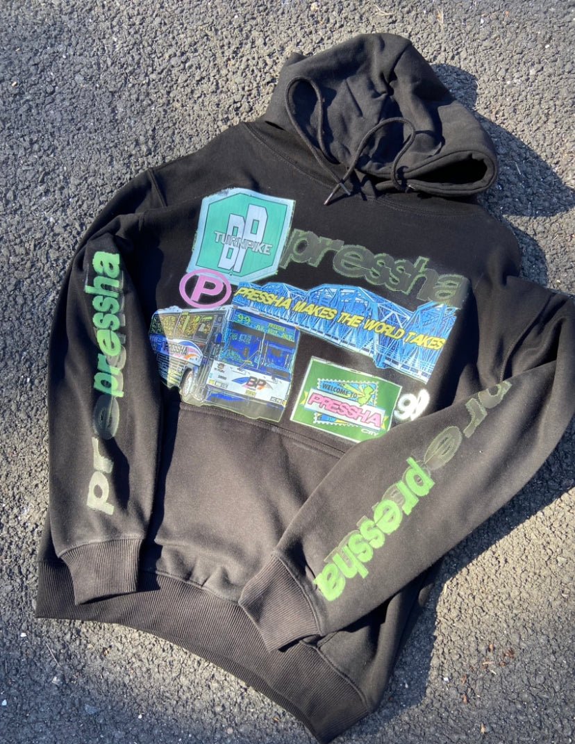 Pressha Makes The World Takes Hoodie - The Code Clothing