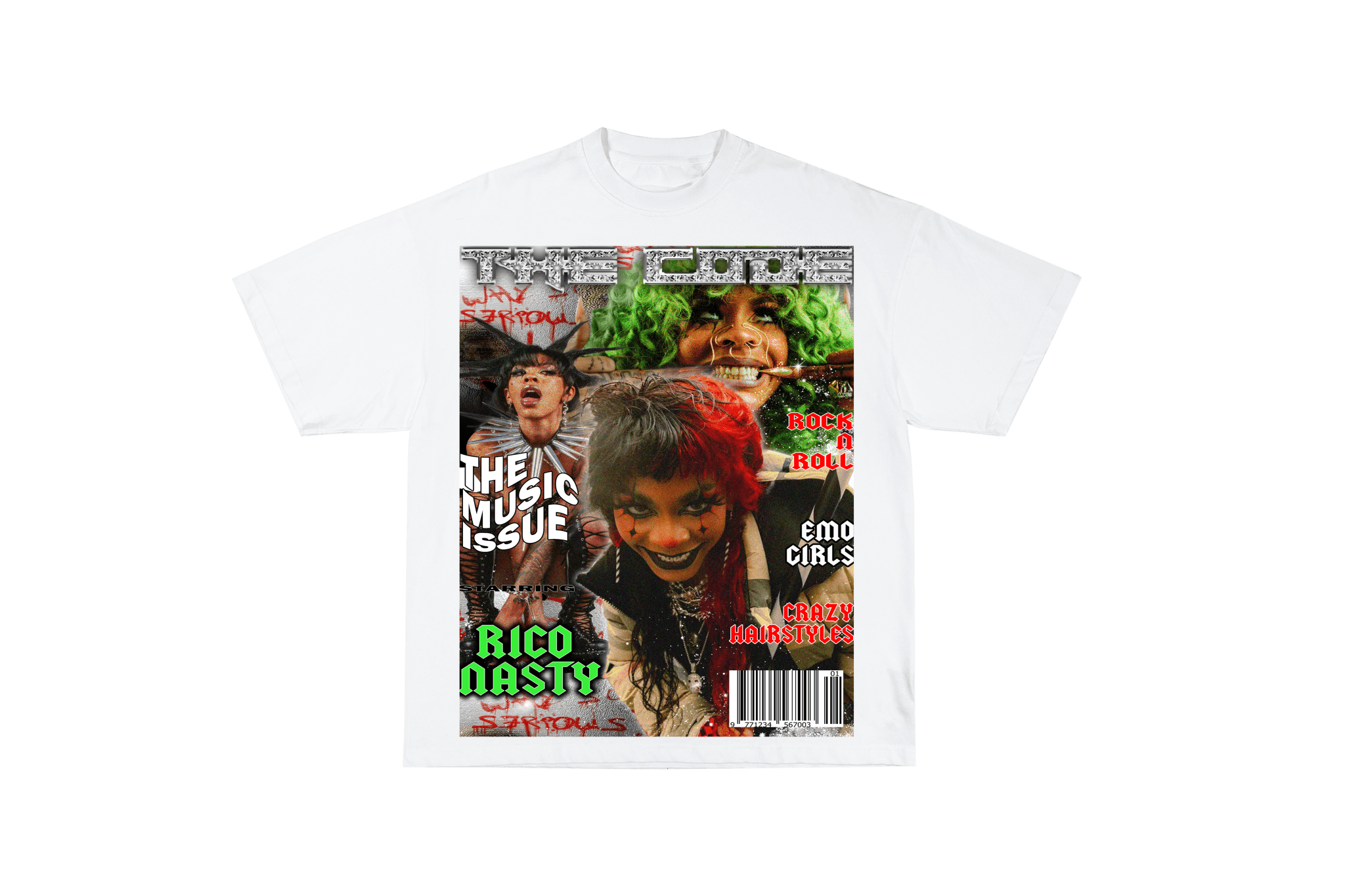 Rico Nasty x Joker Quinn T - $hirt - The Code Clothing