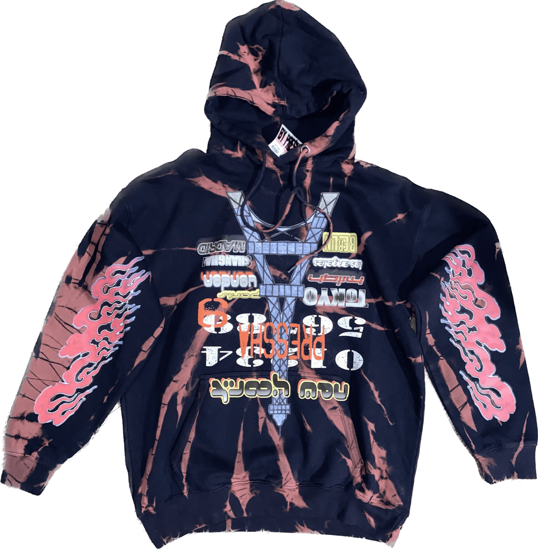 Upside Down Fashion Hoodie - The Code Clothing